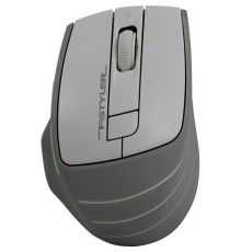 Мышь A4Tech Fstyler FG30 белый/серый оптическая (2000dpi) беспроводная USB (6but)