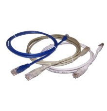 Патч-корд TWT UTP кат.5e, с заливными колпачками, 1.5 м, синий