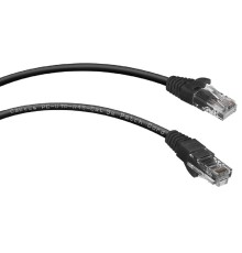 Cabeus PC-UTP-RJ45-Cat.5e-0.5m-BK Патч-корд UTP, категория 5e, 0.5 м, неэкранированный, черный