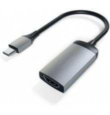 Satechi [ST-TC4KHAM] Адаптер Type-C to HDMI4K 60HZ Поддержка 4K/60Hz. Материал корпуса алюминий. Цвет серый космос.Satechi Type-C HDMI Adapter