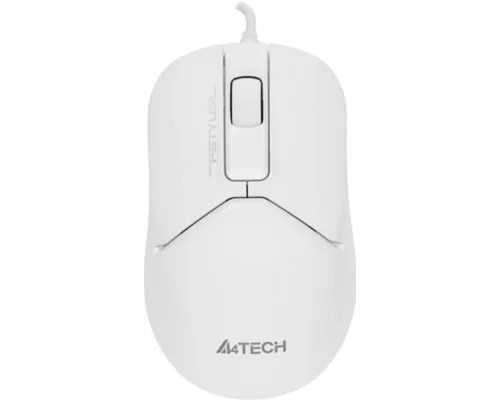 [Мышь] Мышь A4Tech Fstyler FM12S белый оптическая (1200dpi) silent USB (3but)