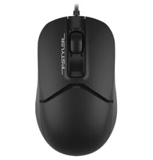 Мышь A4Tech Fstyler FM12S черный оптическая (1200dpi) silent USB (3but)