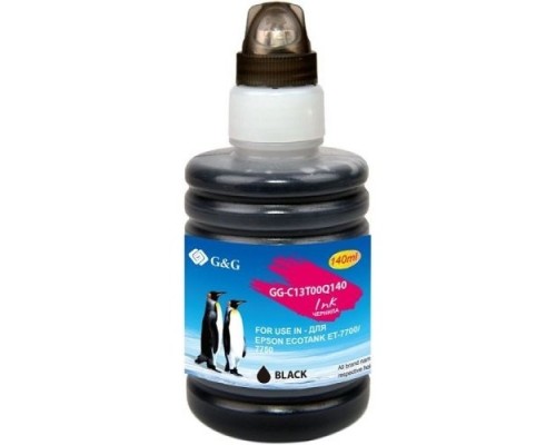[Расходные материалы] Чернила G&G GG-C13T00Q140 черный140мл для Epson EcoTank 7700/7750