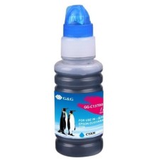 Чернила G&G GG-C13T00R240 голубой70мл для Epson EcoTank 7700/7750