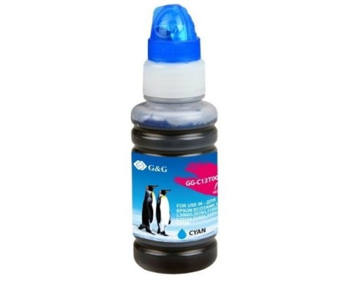 [Расходные материалы] Чернила G&G GG-C13T00S24A голубой70мл для L1110, L3151, L3100, L3101, L3110, L3150