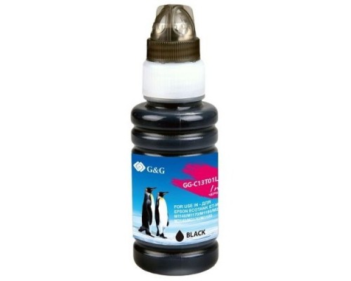 [Расходные материалы] Чернила G&G GG-C13T01L14A черный70мл для M1100/M1120/M1140/M1170/M1180