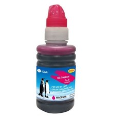 Чернила G&G GG-T6643M пурпурный100мл для Epson L100, L110, L120, L130, L132, L210, L222