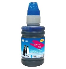 Чернила G&G GG-T6732C голубой100мл для Epson L800, L805, L810, L850