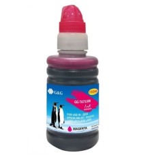 Чернила G&G GG-T6733M пурпурный100мл для Epson L800, L805, L810, L850