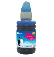 Чернила G&G GG-T6735LC светло-голубой100мл для Epson L800, L805, L810, L850
