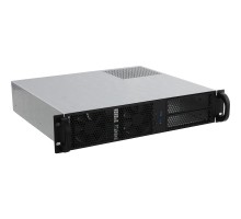 Procase RM238-B-0 Корпус 2U Rack server case, черный, без блока питания(PS/2,mini-redundant), глубина 380мм, MB 9.6