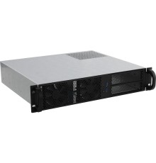 Procase RM238-B-0 Корпус 2U Rack server case, черный, без блока питания(PS/2,mini-redundant), глубина 380мм, MB 9.6