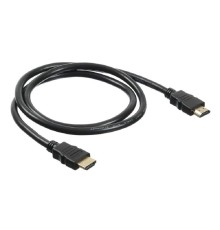 Кабель аудио-видео Buro HDMI 2.0 HDMI (m)/HDMI (m) 1м. Позолоченные контакты черный (BHP HDMI 2.0-1)  (1147065)