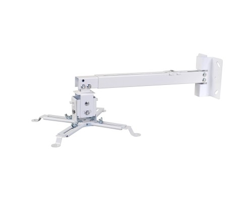 [Крепежи для проекторов] Кронштейн для проектора Cactus CS-VM-PRE01-WT белый макс.23кг настенный и потолочный поворот и наклон