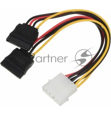 Кабель питания Ningbo Molex/2xSATA 0.18м