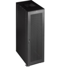 Шкаф коммутационный Lanmaster (TWT-CBB-18U-6X8-G1) 18U 600x800мм пер.дв.стекл металл 2 бок.пан. 800кг черный