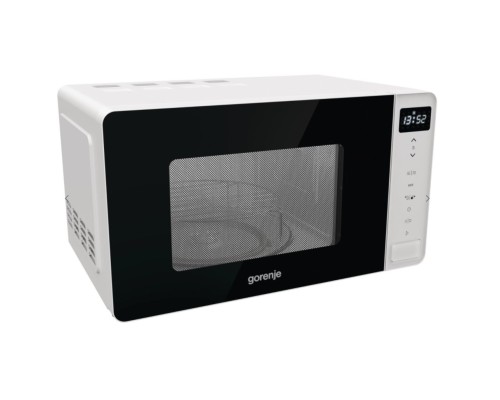 [Микроволновая печь] Gorenje MO20S4W Микроволновая печь 20л. 800 Вт, сенсорное управление, гриль (белый)