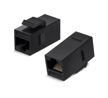 Cabeus CA-KJ-8p8c-C5e Проходной адаптер формата Keystone, RJ45-RJ45 (8p8c), категория 5е, неэкранированный