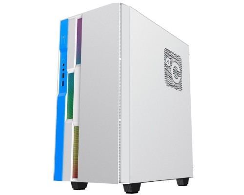 [Корпуса] GameMax Корпус Brufen C3 WB без БП, MidiT, ATX, Бело-гол, Зак. стекл., USB 3.0, 1*120; 1*140мм вент.