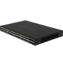 Zyxel NebulaFlex Pro GS2220-50HP, Гибридный L2 коммутатор PoE+ rack 19