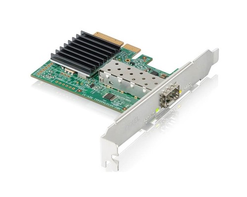[Сетевое оборудование] Zyxel XGN100F, Сетевой адаптер PCI Express 3.0, 1x10G SFP+