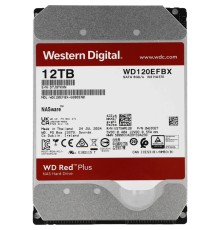 12TB WD Red Plus (WD120EFBX) {Serial ATA III, 7200- rpm, 256Mb, 3.5
