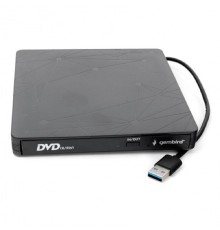 USB 3.0 Gembird DVD-USB-03 пластик, черный