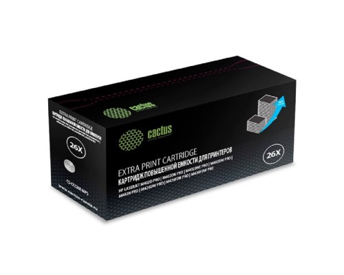 [расходные материалы] Картридж лазерный Cactus CS-CF226X-MPS черный (12000стр.) для HP LJ M402d/M402n/M426dw/M426fdn/M426fdw
