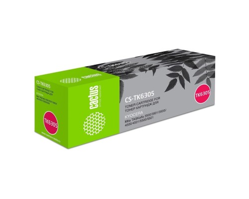 [расходные материалы] Картридж лазерный Cactus CS-TK6305 черный (35000стр.) для Kyocera Mita TASKalfa 3500/3501/4500/4501/5500/5501/3500i/3501i/4500i/4501i/5500i/5501i