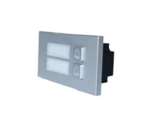 [Вызывная панель] DAHUA DHI-VTO4202F-MB2 Модуль с 2 кнопками к вызывной панели, питание DC 5В