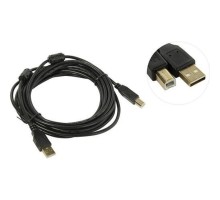 5bites UC5010-050A Проф. кабель EXPRESS USB2.0 / AM-BM / FERRITES / 5M / BLACK