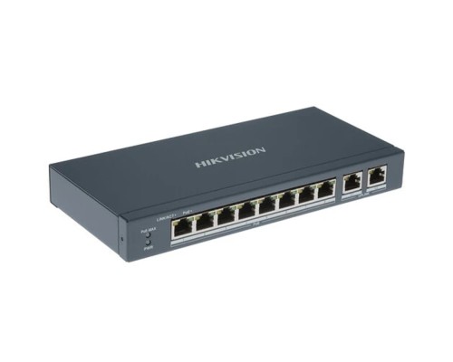 [Коммутаторы] HIKVISION DS-3E0310P-E/M 8 RJ45 100M PoE с грозозащитой 6кВ