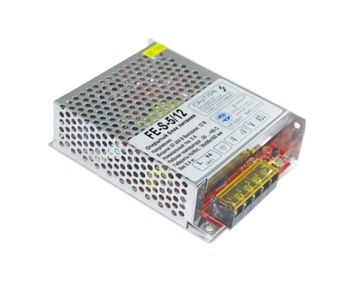 [Блок питания/Монтажные материалы] Falcon Eye FE-AN-5/12 Блок питания 12В 5А. Регулировка выходного напряжения. Электронная защита от КЗ
