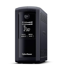 ИБП CyberPower VP700EILCD {Line-Interactive, Tower, 700VA/390W USB/RS-232/RJ11/45  (6 IEC С13), 12В/7 Ач х 1}