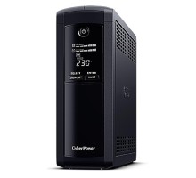 ИБП CyberPower VP1200EILCD {Line-Interactive, Tower, 1200VA/720W USB/RS-232/RJ11/45  (4 + 4 IEC С13), 12В/7,2 Ач х 2}