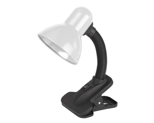 [Настольные светильники] ЭРА Б0035059 Настольный светильник N-212-E27-40W-W на прищепке белый