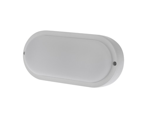 [Светильники ЖКХ] Rexant 607-205 Светильник светодиодный пылевлагозащищенный   ЖКХ-01 овал 12 Вт 1000 Лм 177 мм IP65 6500 K