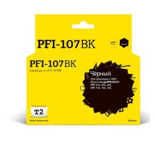 T2 PFI-107BK  Картридж струйный для Canon imagePROGRAF iPF-670/680/685/770/780/785, черный