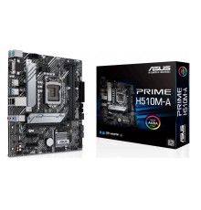 ASUS PRIME H510M-A (Socket 1200, mATX, 2xDDR4(64GB),VGA/HDMI 2.0/DP, 1xPCIe 4.0x16/2xPCIe 3.0, 1xLAN, 4xSATA 6Gb/s, 1xM.2, 2xUSB 3.2, 4xUSB 2.0, 2xPS/2)