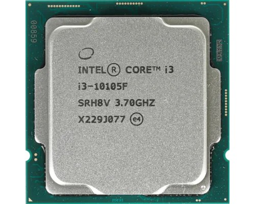 [Процессор] CPU Intel Core i3-10105F OEM {3.7GHz, 6MB, LGA1200}