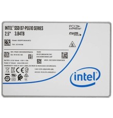 Накопитель SSD Intel Original PCI-E 4.0 x4 3.8Tb SSDPF2KX038TZ01 99A5DP SSDPF2KX038TZ01 D7 P5510 2.5