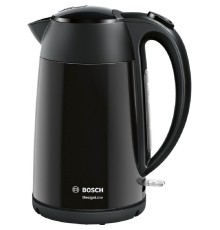 Чайник электрический Bosch TWK3P423 1.7л. 2400Вт черный (корпус: нержавеющая сталь)