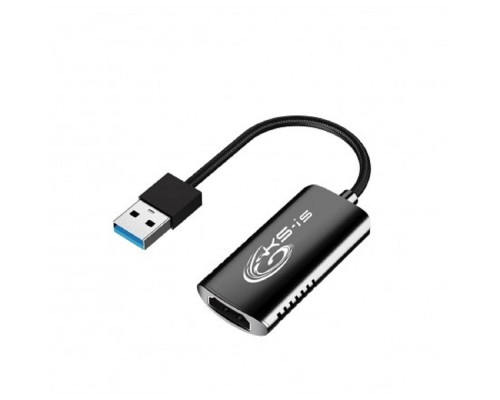 [переходник] KS-is KS-489 Адаптер видеозахвата HDMI USB 3.0 макси