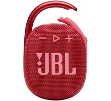 Динамик JBL Портативная акустическая система  JBL CLIP 4, красная