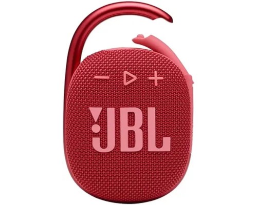 [Колонки JBL ] Динамик JBL Портативная акустическая система  JBL CLIP 4, красная