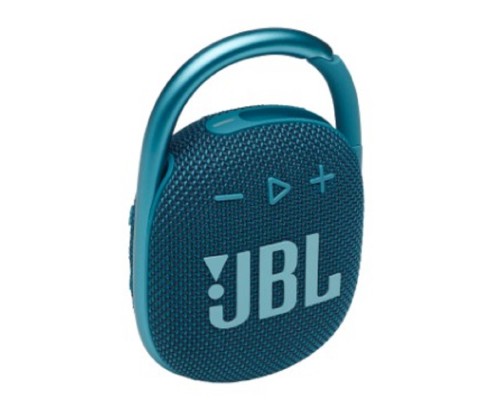 [Колонки JBL ] Динамик JBL Портативная акустическая система  JBL CLIP 4, синяя (JBLCLIP4BLU)
