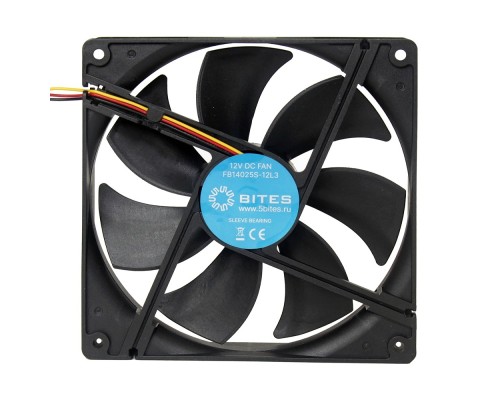 [Вентиляторы] 5bites Вентилятор FB14025S-12L3 140X25 / SLEEVE / 1200RPM / 3P