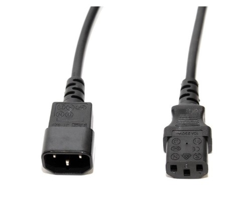 [кабель] 5bites Кабель питания PC105-30A IEC-320-C13 / IEC-320-C14 / 220V / 3G*0.50MM / 3M