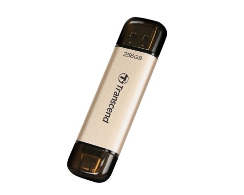 [Носитель информации] Transcend USB Drive 256Gb JetFlash USB3.2, TLC, High Speed, Type-C и Type A  (420/400 МБ/с) TS256GJF930C