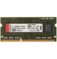 Kingston DDR3 SODIMM 4GB KVR16S11S8/4WP PC3-12800, 1600MHz
